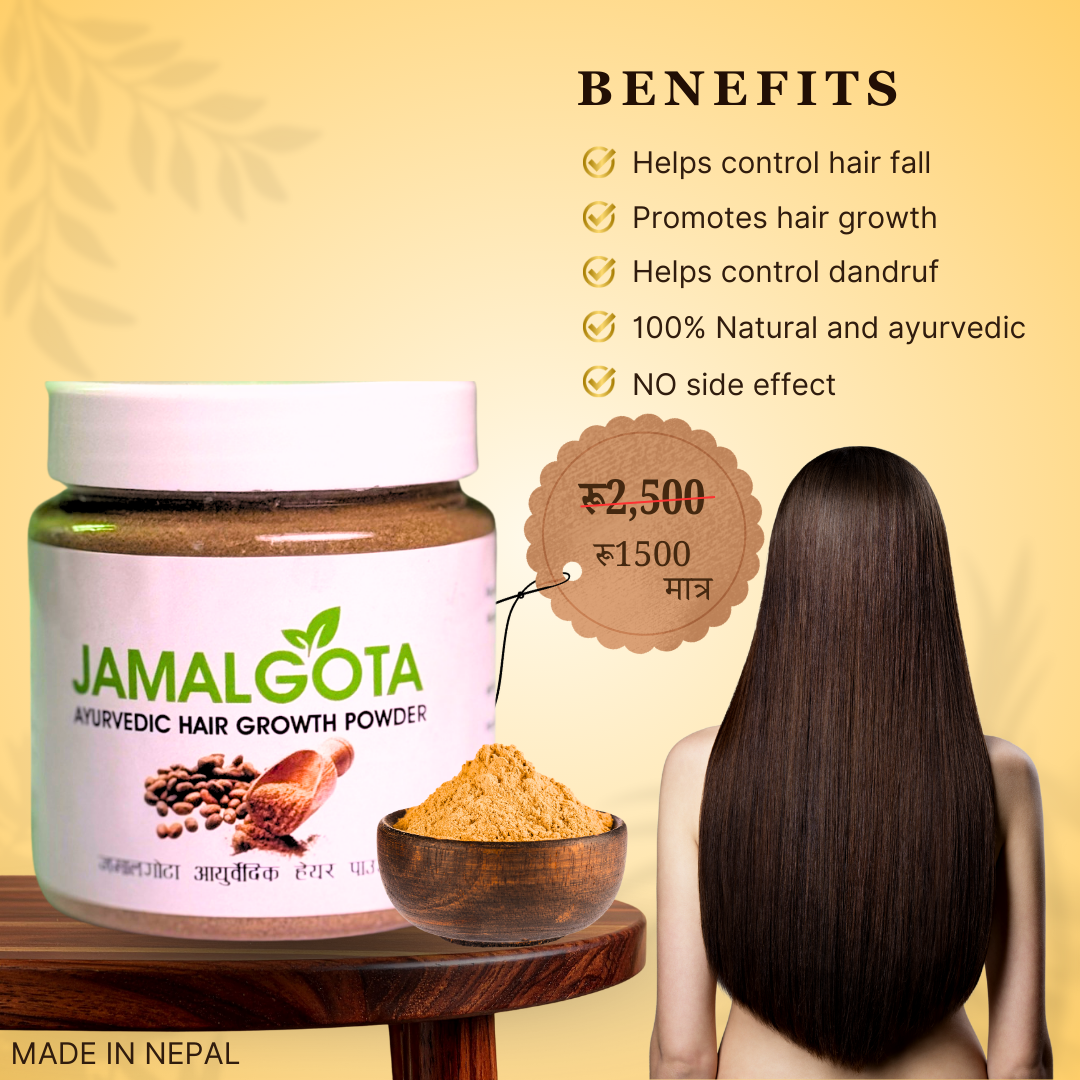 Jamalgota™ - Ayurvedic Hair Growth Powder 🌱✨