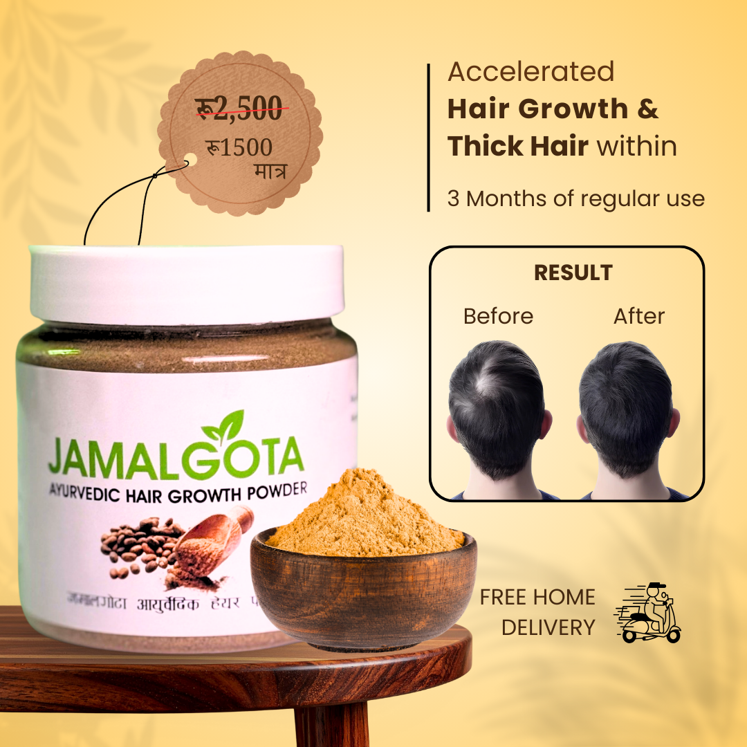 Jamalgota™ - Ayurvedic Hair Growth Powder 🌱 – SAGARMATHA