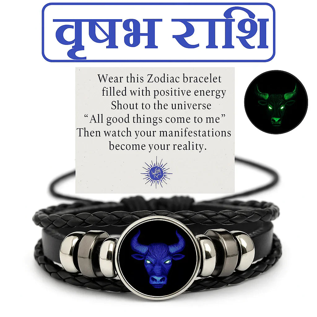 Adjustable Zodiac Sign Powerful Manifestation Bracelet (Energized)