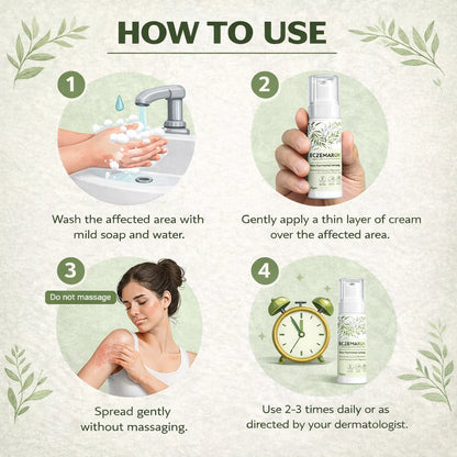 🧴🌿 Eczemar GN – Ayurvedic Psoriasis & Eczema Moisturizing Cream 🌱✨